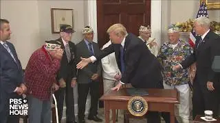 WATCH: President Trump signs National Pearl Harbor Day Remembrance Day proclamation