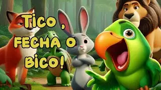Tico, fecha o bico! - F&aacute;bula - Historinha para divertir e aprender!