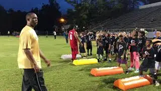 Kids & Pros - Bobby Butler working with athletes