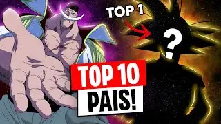 TOP 10! MELHORES PAIS dos ANIMES! 🚬