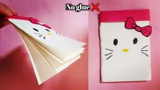 Diy Mini Not Book With Out Glue ❌ l How To Make Paper Mini Not Book l Paper Not Book Making idea