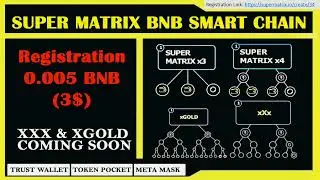 Super Matrix only 3$ doller start BNB| Smart Chain 100% Verified contract| Forsage Guru