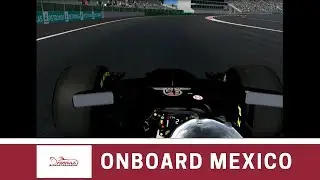 rFactor F1 2017 Simulator Onboard Mexico
