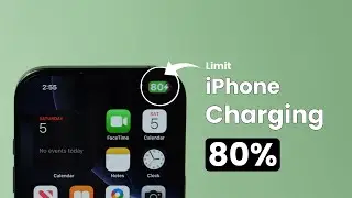 Как ограничить зарядку iPhone до 80%?