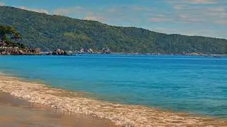 Прогулка по морю в БОМБИНЬЯС-ГОЛУБОЕ НЕБО и ПРОЗРАЧНАЯ...
