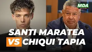 SANTI MARATEA EXPLOT&Oacute; contra CHIQUI TAPIA y la AFA
