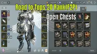 AxE: Alliance vs Empire Road to Top 20 Rank(F2P) & Opening Chests
