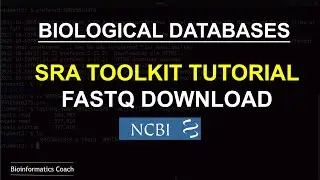 SRA Toolkit Tutorial | Download fastq files from SRA archive | paired end reads