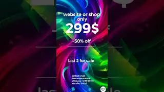 Professional Website Wordpress Wix Woocommerce Shopify Etsy Prestashop Shop Store Install Build 2025