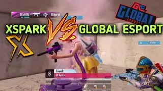 😱Xspark vs Global esport 🇮🇳bgmi scrims highlights #bgmi #scout #scrims