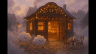 Cozy Cloud Bakery Stories ☁️ Calm Narration | Warm Fantasy Ambience for Relaxation & Sleep