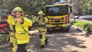 Пожар в многоквартирном доме в центральном деловом районе Дарвина (НОВОСТИ)