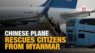 LIVE : Chinese Plane Arrives in Thailand to Rescue Citizens from Myanmar Scam Centers | World News