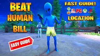 Как пройти и победить босса &laquo;Человек-Билл&raquo; в Fortnite! (СУПЕРПРОСТО)