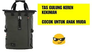 Review Tas Gulung Urban Factor | Tas Ransel Cocok Untuk Segala Aktivitas