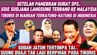 MOMENT EGIE SUDJANA PAMERKAN SP3 SEBELUM TERBANG KE MALAYSIA. TIRORIS BABAK BELUR MELAWAN TERMUL🤣