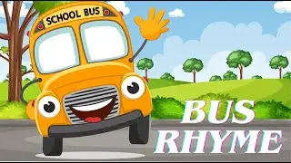 Bus Rhyme for Kids | Fun Nursery Rhyme for kids | kids rhymes