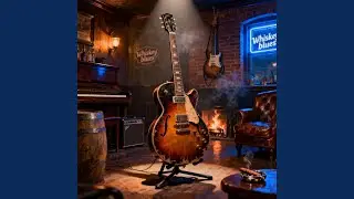 Bm Rainy Bar Minor Blues backing track (80 bpm)