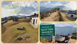 Peaceful Hills & Village Life | Road Trip to Poilwa Sheep Farm