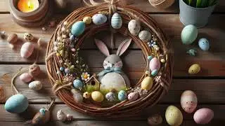 Rustic Easter Charm 🐰🌿 | Cozy & Elegant Easter Decor Ideas to Transform Your Home! #homedecor