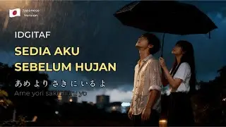 Idgitaf - Sedia Aku Sebelum Hujan Versi Jepang (あめ より さき に いる よ)