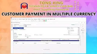CUSTOMER PAYMENT IN MULTIPLE CURRENCY 
