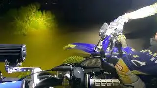 Two Yz 250s SoCal Night ride!Task racing 6in light bar and oxbow voyager helmet light comb