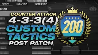 ** POST PATCH ** BEST PRO 433(4) CUSTOM TACTICS - FIFA 21 ULTIMATE TEAM - COUNTER ATTACK FORMATION