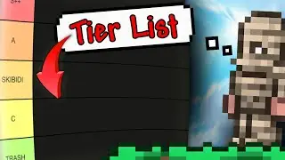 Completing Random Terraria Tier Lists because it's fun