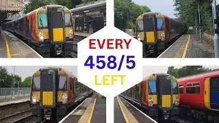 Every Class 458/5 still in service!