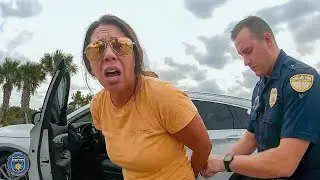 Karen Arrest Skips the Line and Gets Instant Karma | Karens Getting Arrested By Police