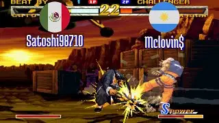 FT5 @garou: Satoshi98710 (MX) vs Mclovin$ (AR) [Garou Mark of the Wolves Fightcade] Sep 9