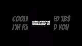 fake donation sound