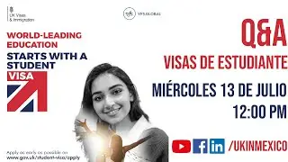 Q&A en vivo - Visas de estudiantes para Reino Unido