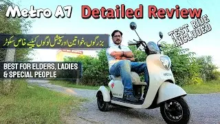 Detailed Review Metro A7 Triwheel Electric Scooter | #escooter #ebikelover #yadeaa7 #metroa7