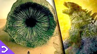 How MASSIVE Is Dune's Sandworm!? (GODZILLA Size Comparison)