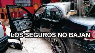Seguros eléctricos de jetta a4 suben pero no bajan con el botón, Así lo solucione