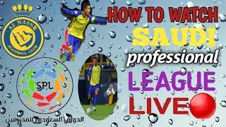 how to watch live saudi pro league in nepal|how to watch live al nassr matches|#cristianoronaldo