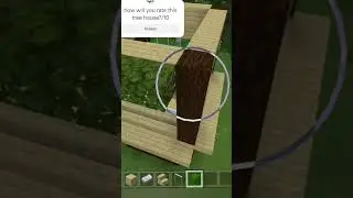 tree house in minecraft @Thetitanplayz #minecraft #besthome