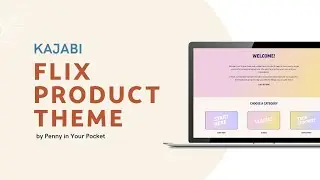 Flix Product Theme for Kajabi Courses and Memberships