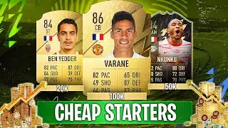 FIFA 22 STARTER TEAMS! BEST 10K, 20K, 30K, 40K, 50, 60K, 70K, 80K, 90K, 100K SQUAD BUILDER!