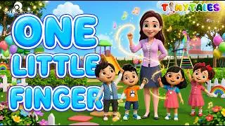 One Little Finger Nursery Rhymes | Action Song for Kids | Nursery Rhymes for Toddlers