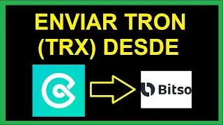 C&oacute;mo Enviar la Criptomoneda Tron (TRX) desde CoinEx a Bitso