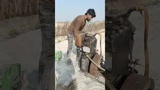 how this farmer in the starting #engine #machineengine