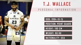 T.J. Wallace 2019-20 France Highlights
