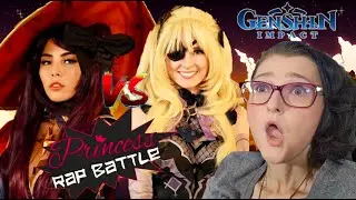 FISCHL против MONA: РЕАКЦИЯ на рэп-баттл Genshin Impact Princess 👑⚔️ | Косплей, бары и фандомные ...