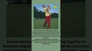Demaret 3x Masters Champ YouTube #texasgolf #golf #golfhat #golflegends #themasters #harpyhats