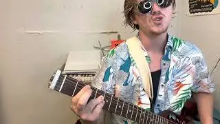 Ocean Man - Ween Guitar lesson + Tutorial