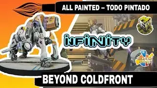INFINITY : BEYOND COLDFRONT ,Corvus Belli, TODO PINTADO--ALL PAINTED . espa&ntilde;ol