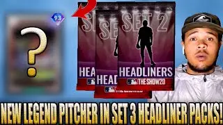 NEW LEGEND PITCHER! HEADLINER SET 3 PACKS ON FRIDAY! MLB THE SHOW 20 DIAMOND DYNASTY